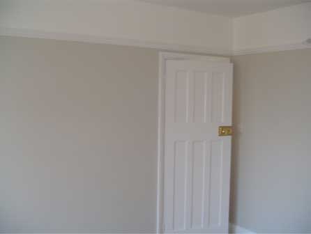 Interior painting after